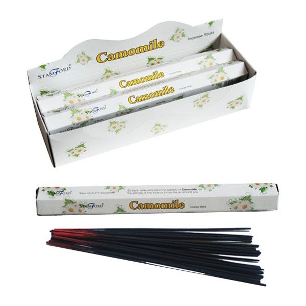 Camomile Premium Incense Sticks for Home Fragrance and Relaxation