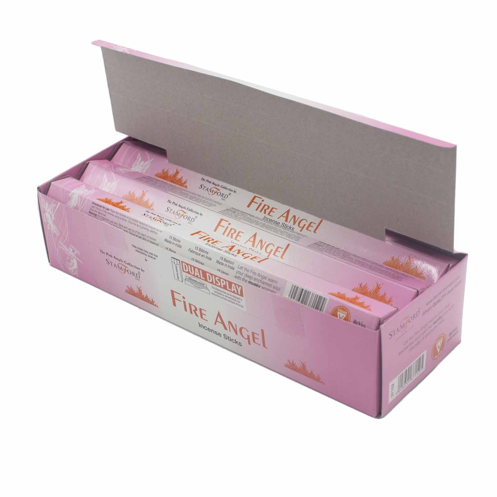Fire Incense Sticks with Stamford Angel Fragrance for Relaxation