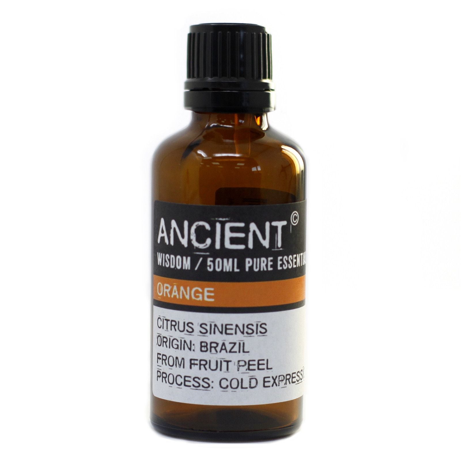 Orange Essential Oil 50ml for Aromatherapy and Massage Therapy
