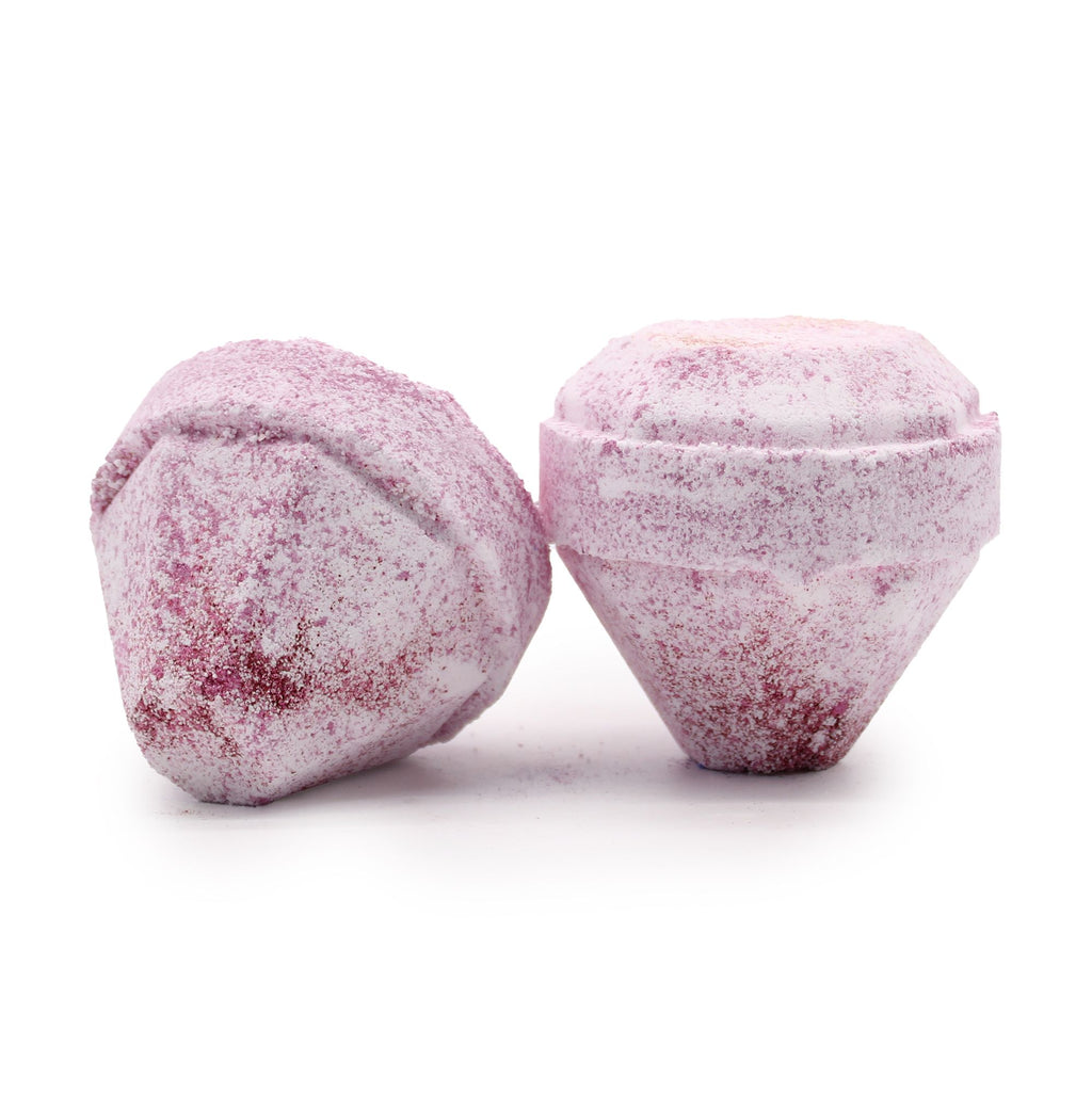 Gemstone Bath Bomb Very Berry with Hidden Gem Surprise