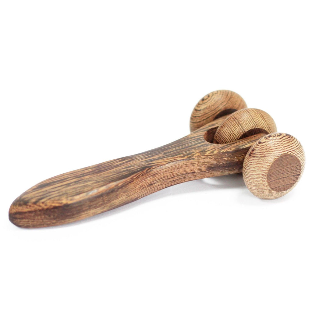 Massage Tool Three Disc Roller for Tension Relief and Relaxation