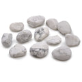 Medium African Tumble Stones Featuring White Howlite and Magnesite