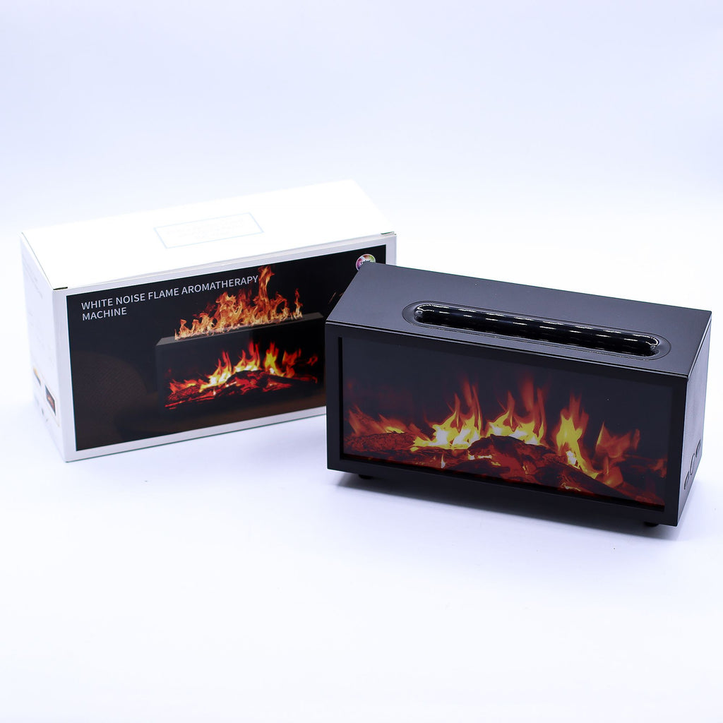 Flame Effect Aroma Diffuser with Birdsound and Colour Change