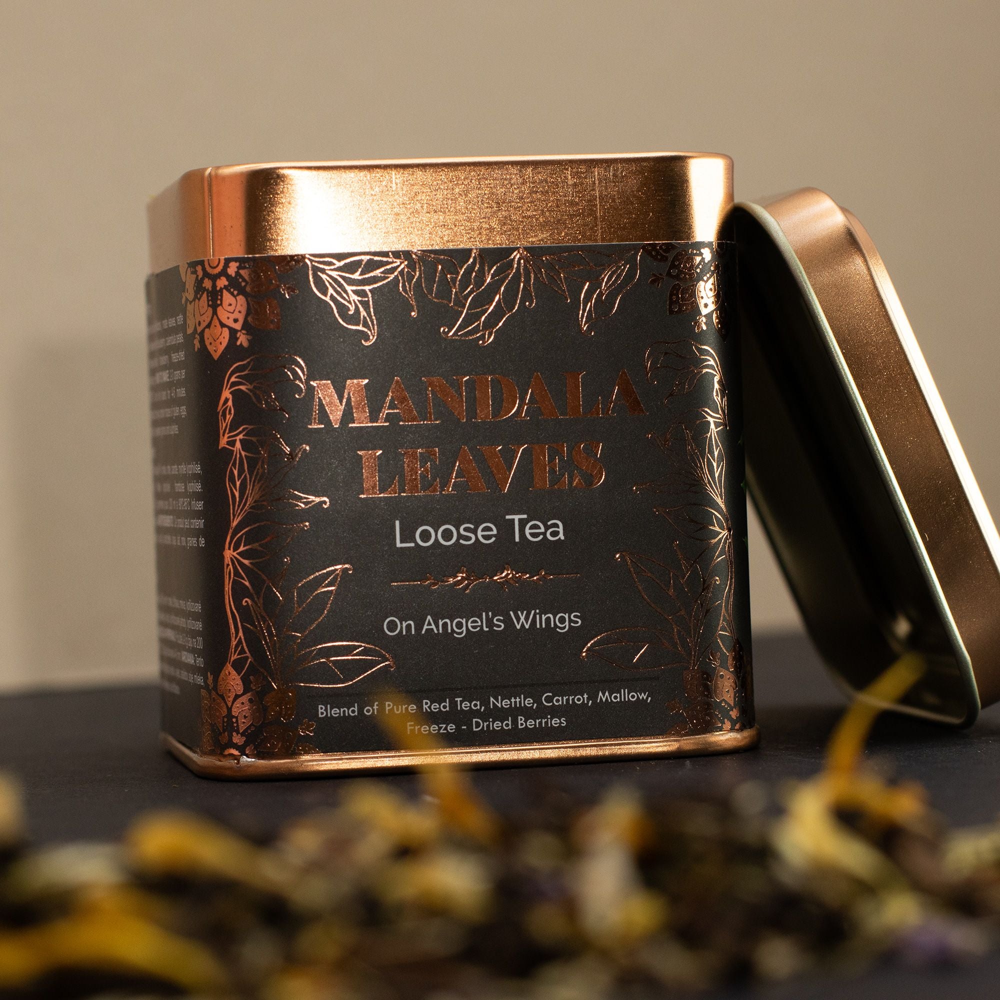 50g On Angels Wings Tea Blend for a Calming and Soothing Experience