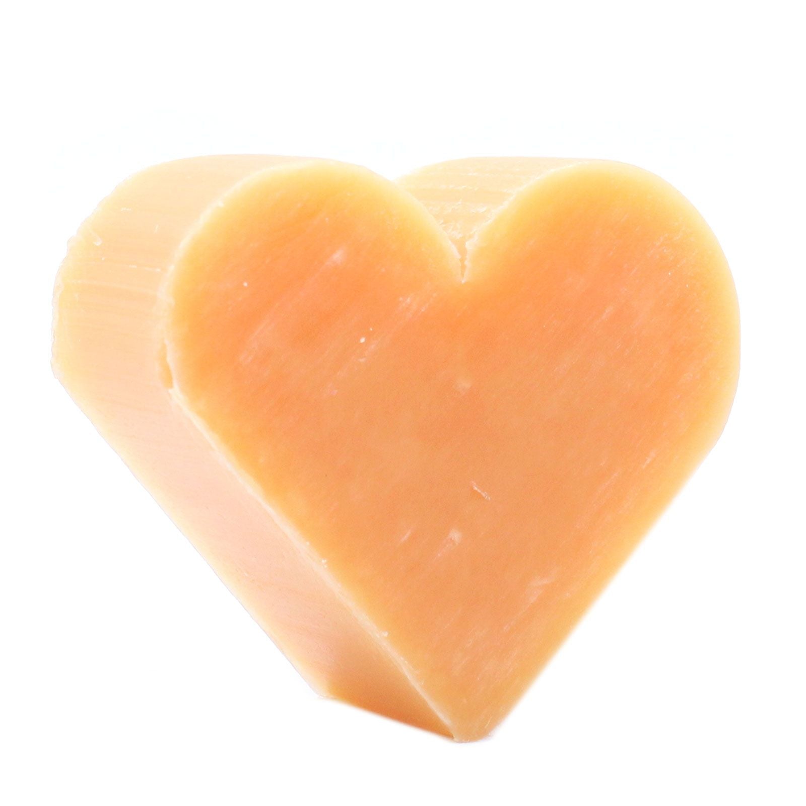 Heart Guest Soap Orange and Warm Ginger for a Charming Bathroom
