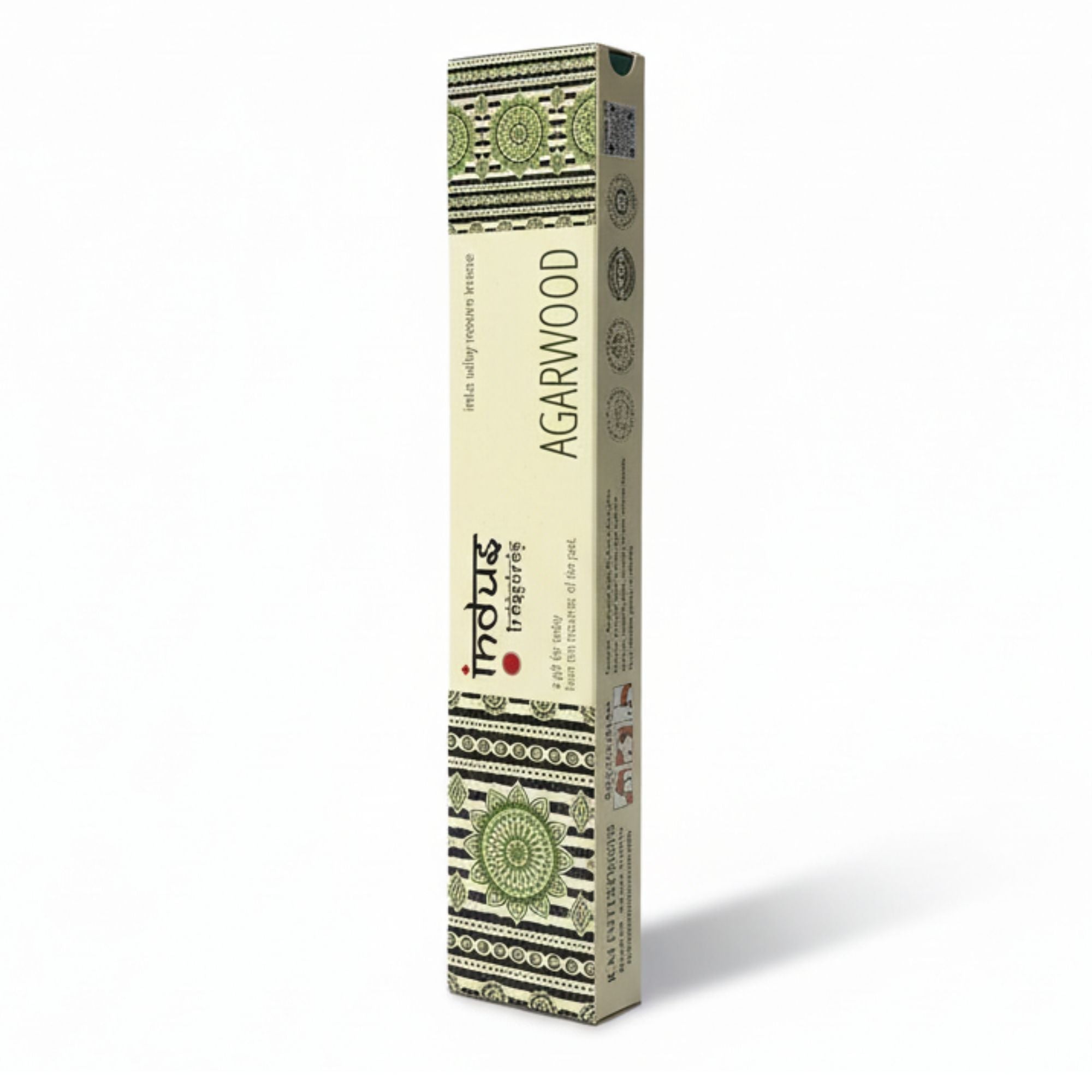 Indus Treasures Agarwood Incense Sticks 15g Pack for Serenity