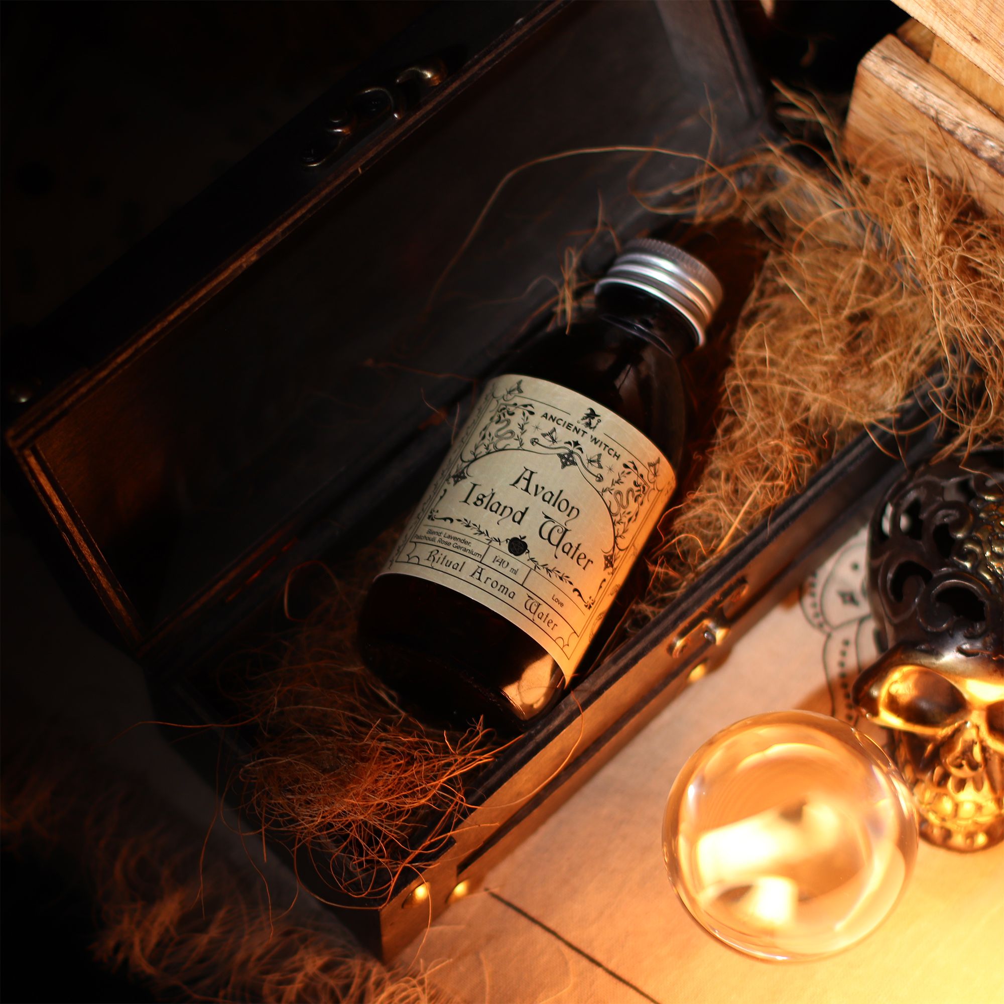 Ancient Witch Ritual Water Avalon Island Elixir for Love and Healing