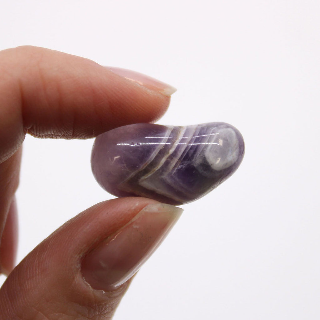 Small African Tumble Stones Amethyst for Relaxation and Harmony