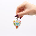 Small Decor Wood Heart with Pastel Hearts for Home Styling