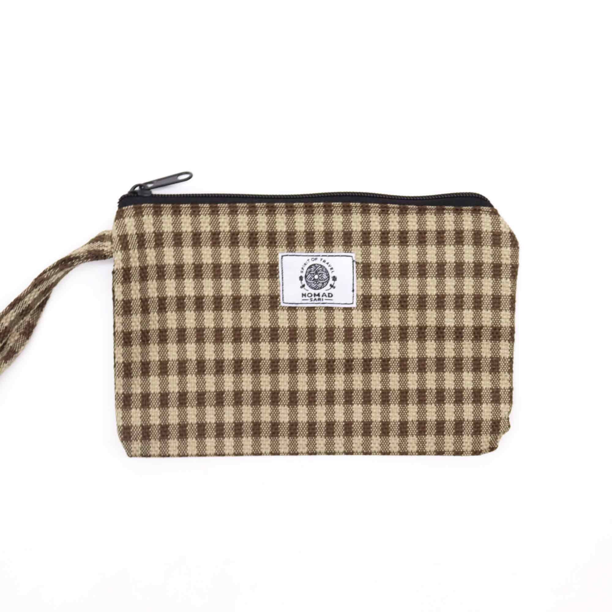 Soft Natural Handy Gift Pouches with Loop in Assorted Materials