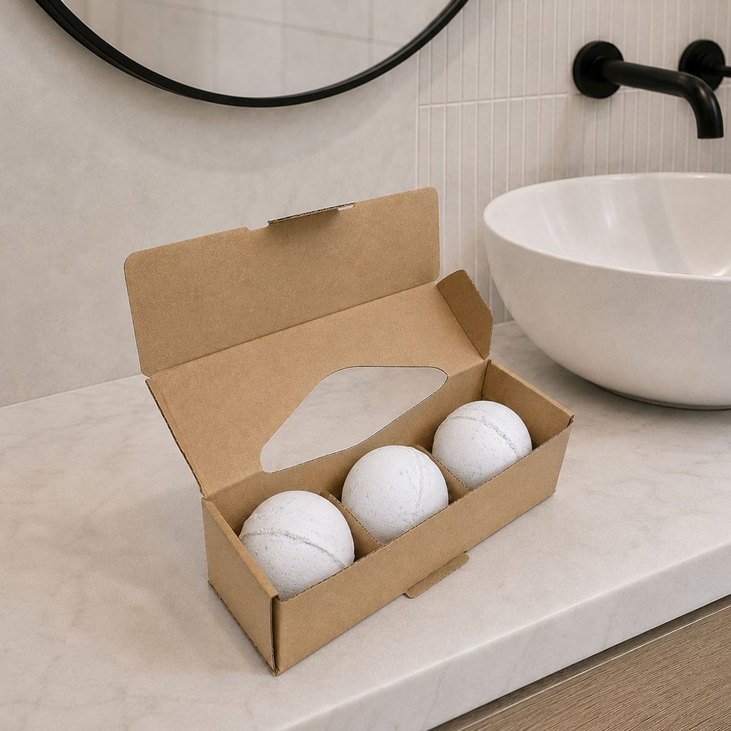 Set of 3 Sleepy Head Potion Bath Bombs for Relaxing Evening Soaks