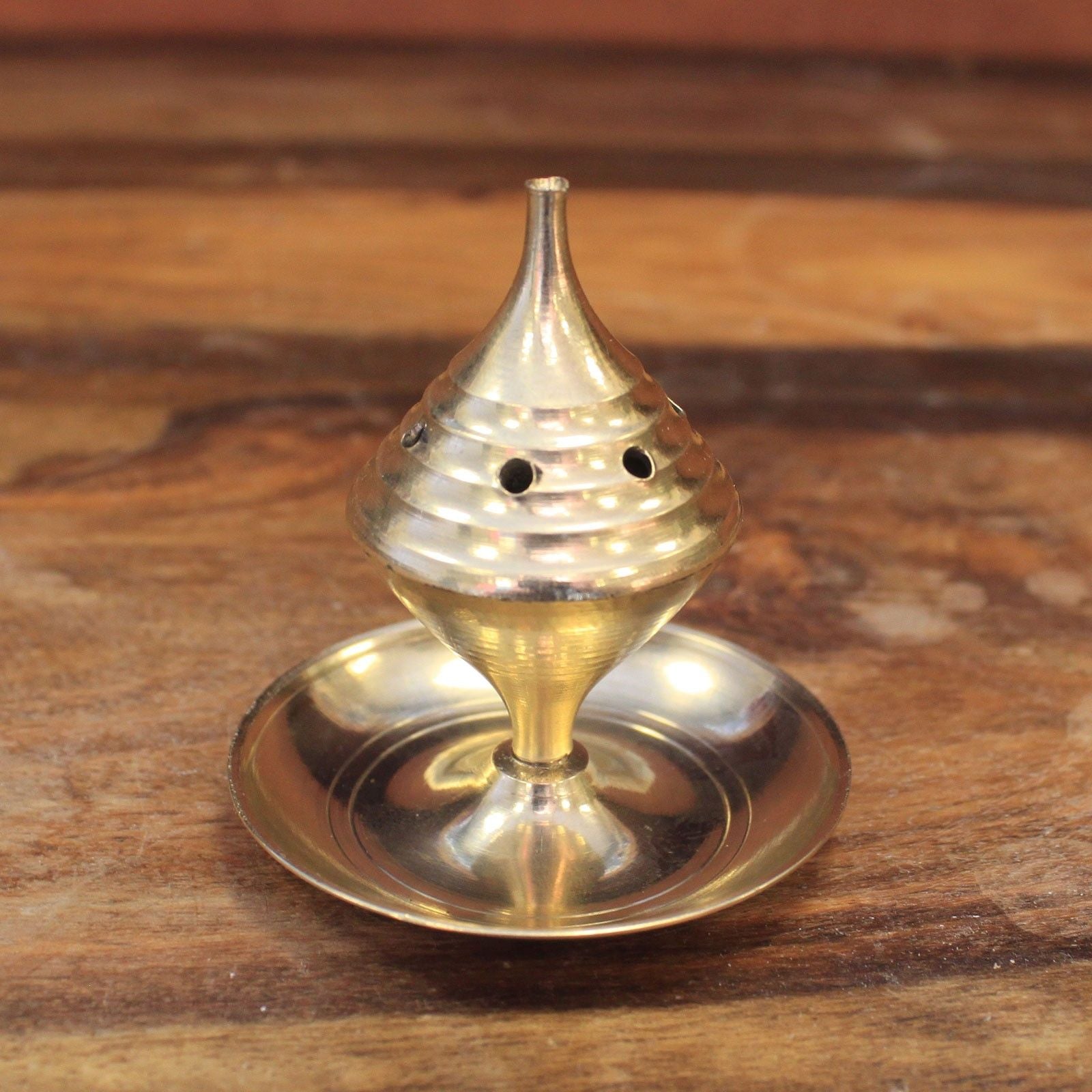 Small Brass Incense Burner for Fragrance and Elegant Home Style