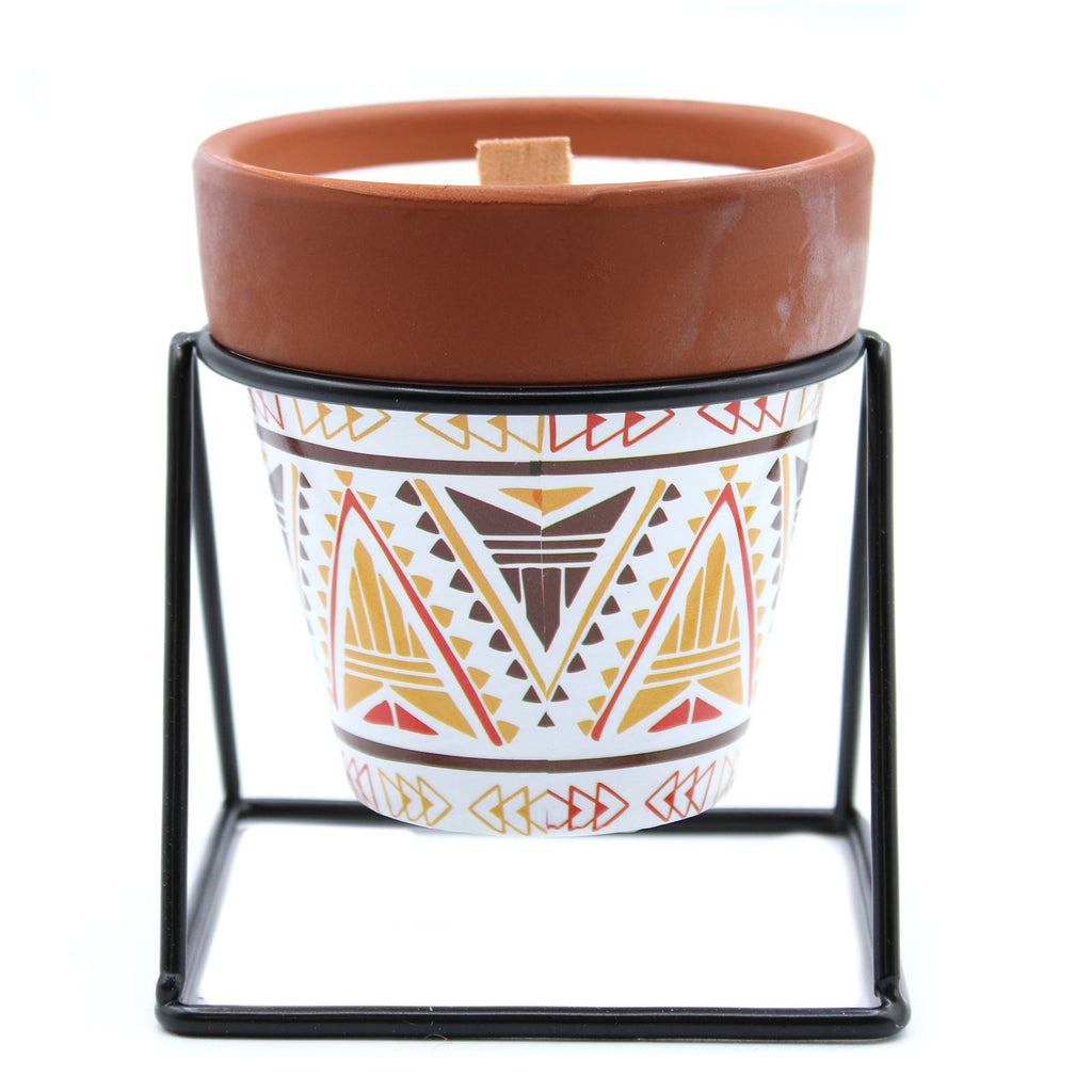 Agnes + Cat Sage Herb Garden Candle for a Calming Atmosphere