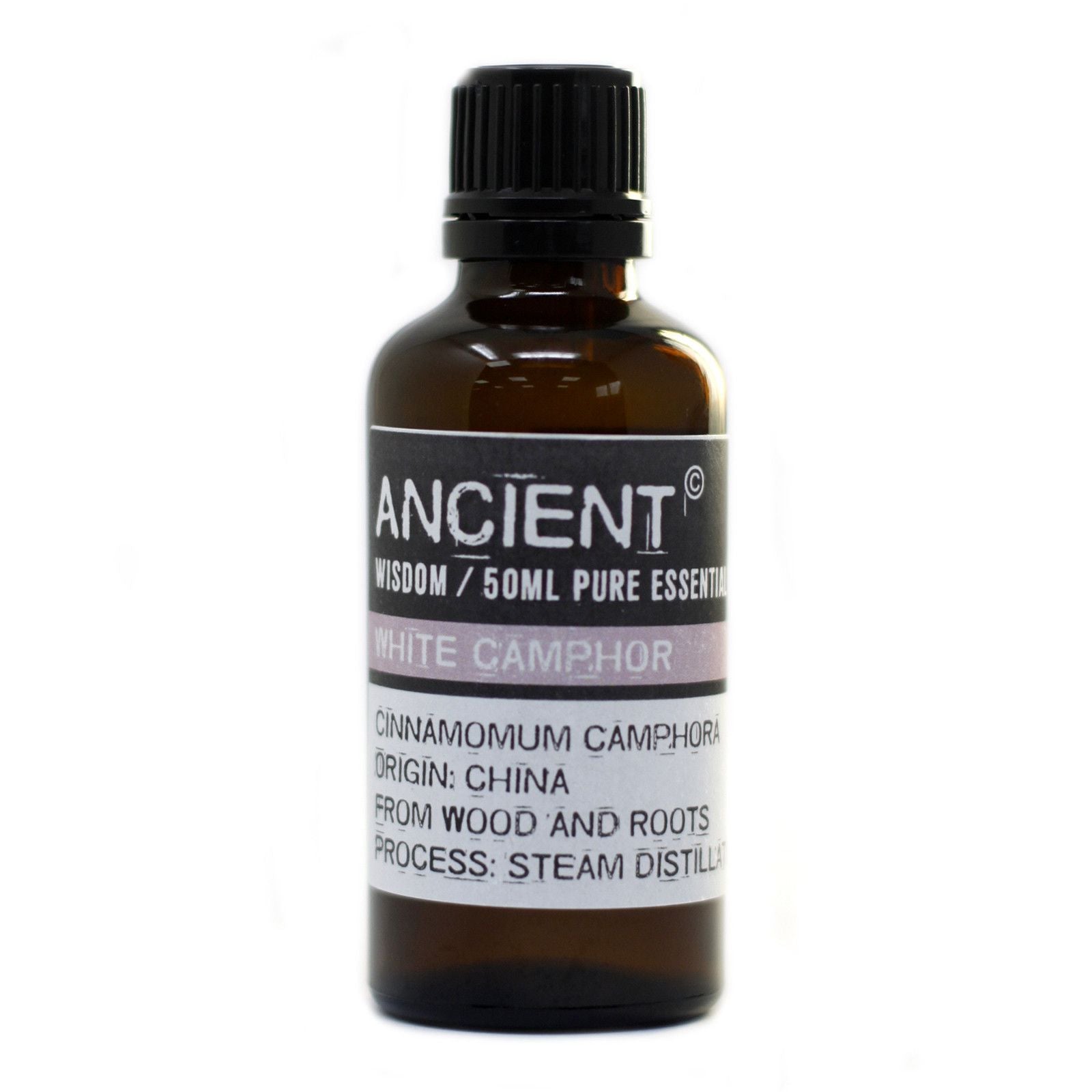 White Camphor Essential Oil 50ml for Aromatherapy and Home Use