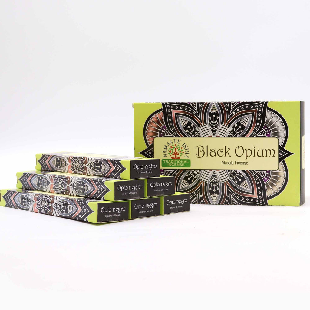 Namaste Mandala Masala Incense Sticks with Black Opium Aroma
