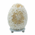 Boho Sea Shell Lamp Cut Art Shell Oval 15cm for Unique Home Decor