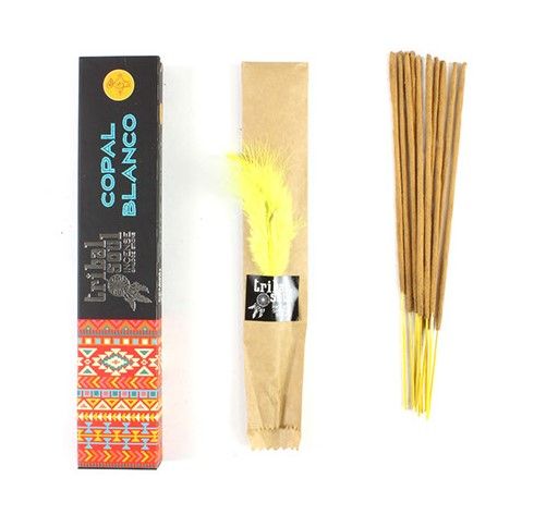Tribal Soul Incense Sticks White Copal for Serene Spaces