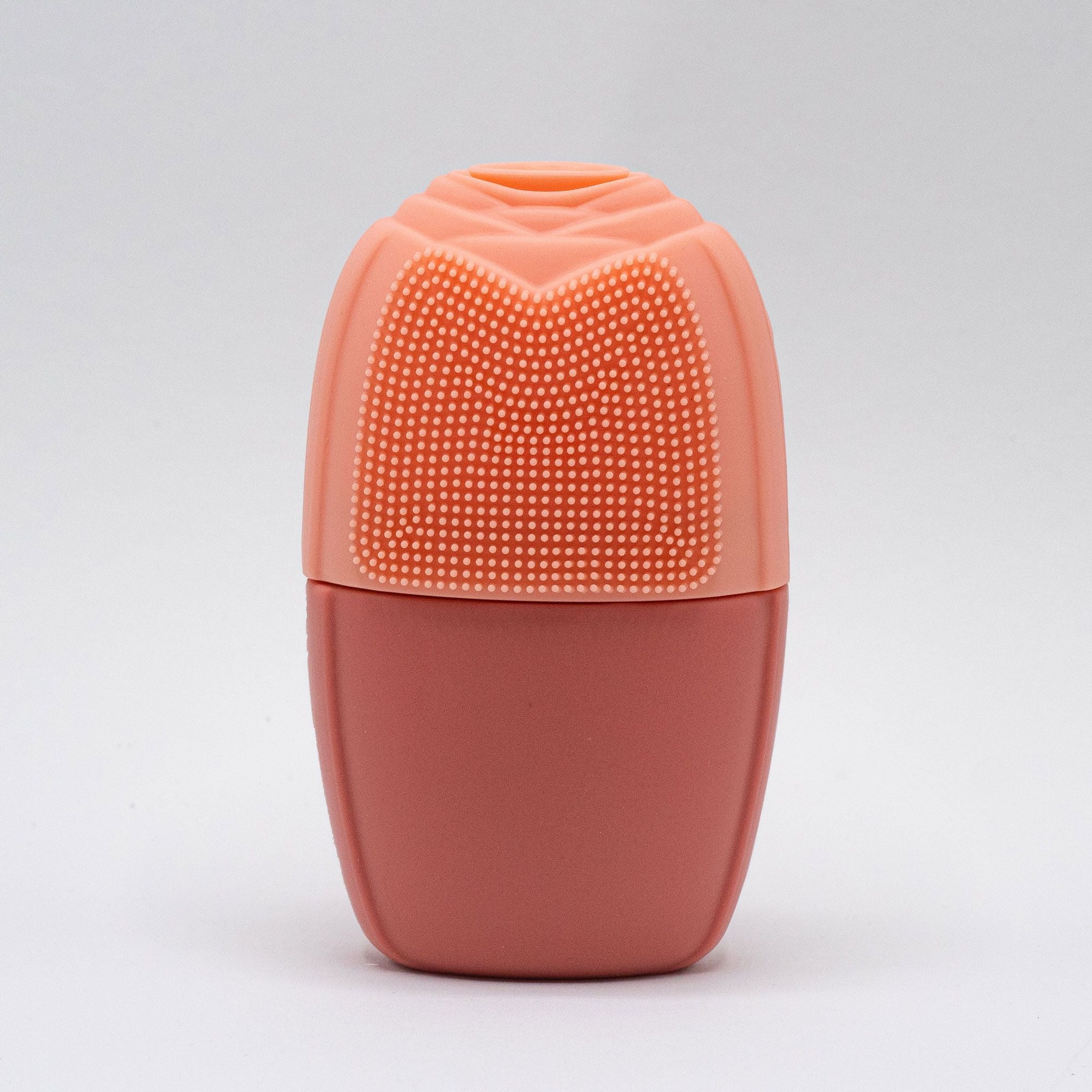 Peach Silicone Ice Face Roller for Refreshing Skincare Routine