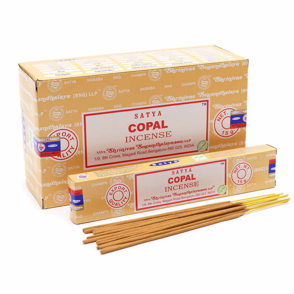 Satya Incense Sticks 15g Copal for Refreshing Aroma Experience