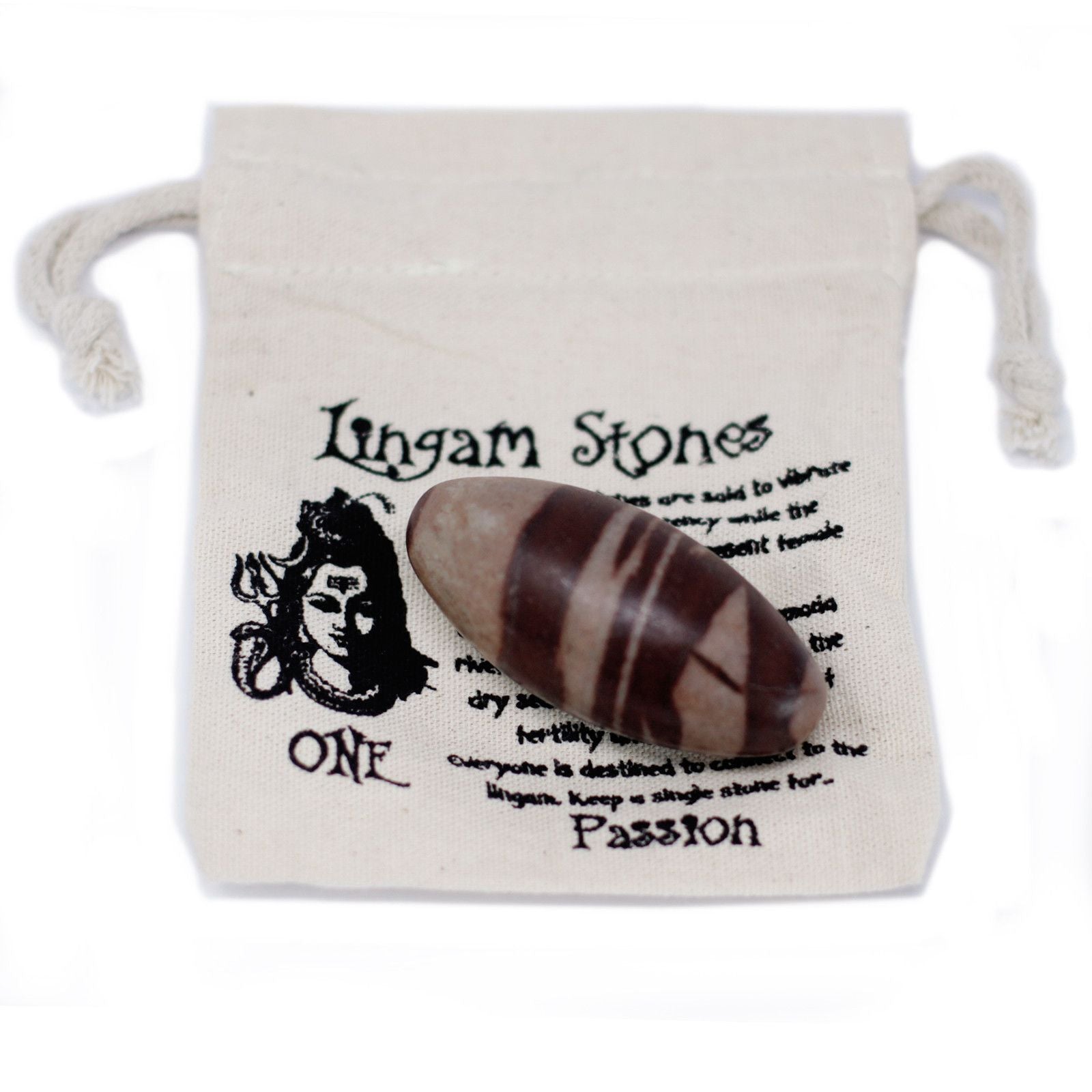 Three Inch Lingam Stone for Unique Home Decor and Gifts