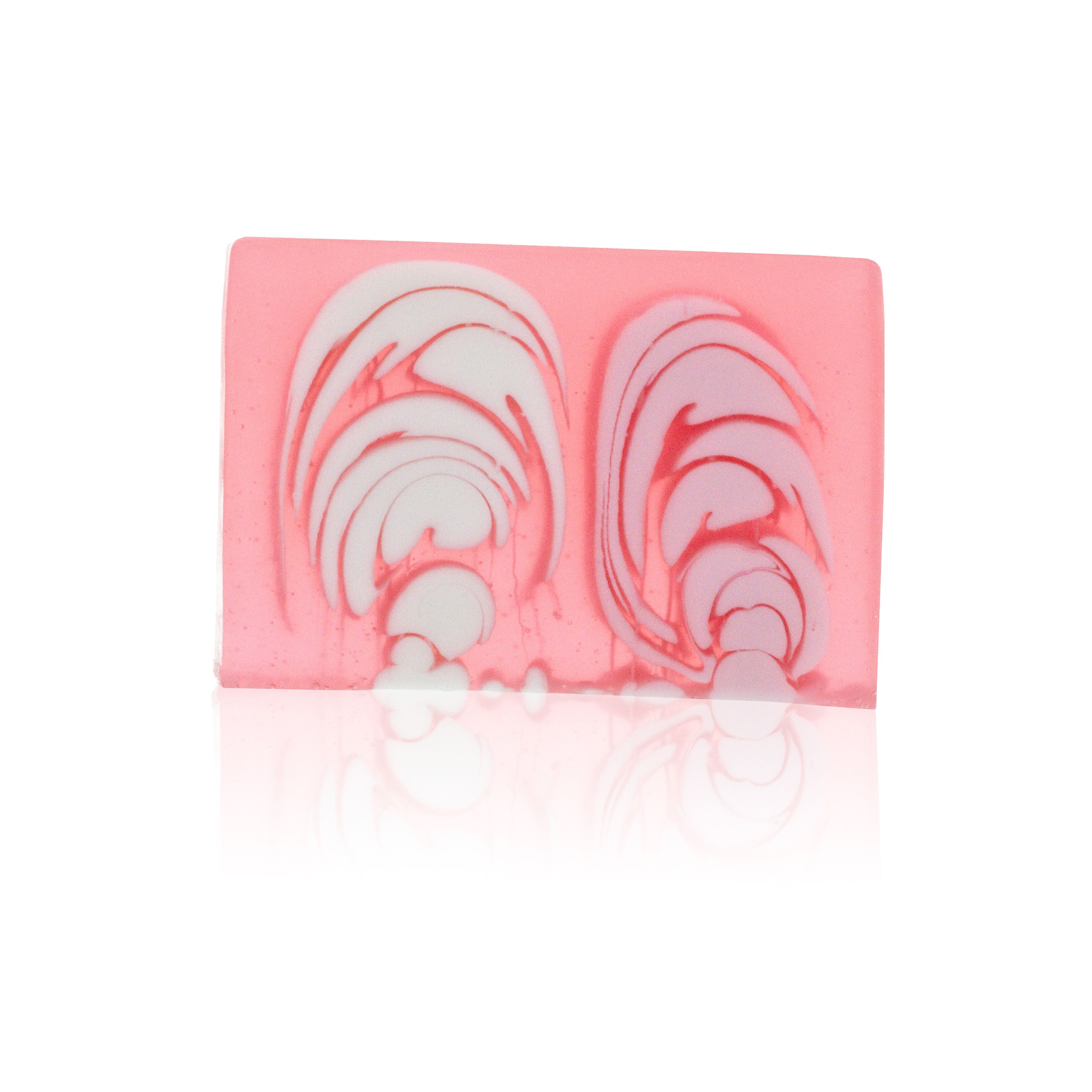 Handcrafted Rose Soap Slice 100g for Luxurious Bathing Delight