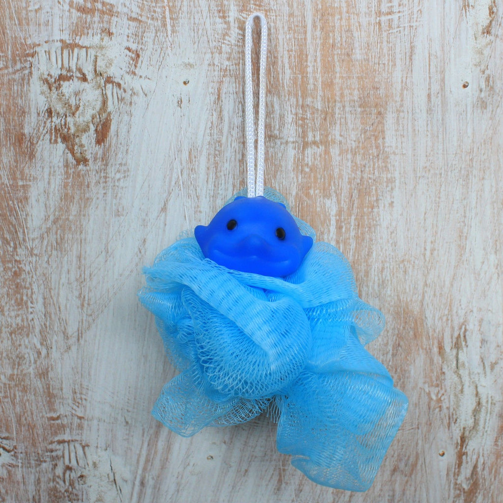 Squeaky Toy Scrunchie for Fun Bath Time in Assorted Colours