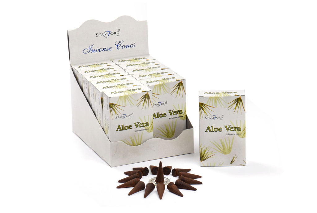 Aloe Vera Cones Premium Incense for Home Fragrance and Relaxation