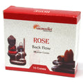 Aromatica Backflow Incense Cones Rose for Relaxing Atmosphere