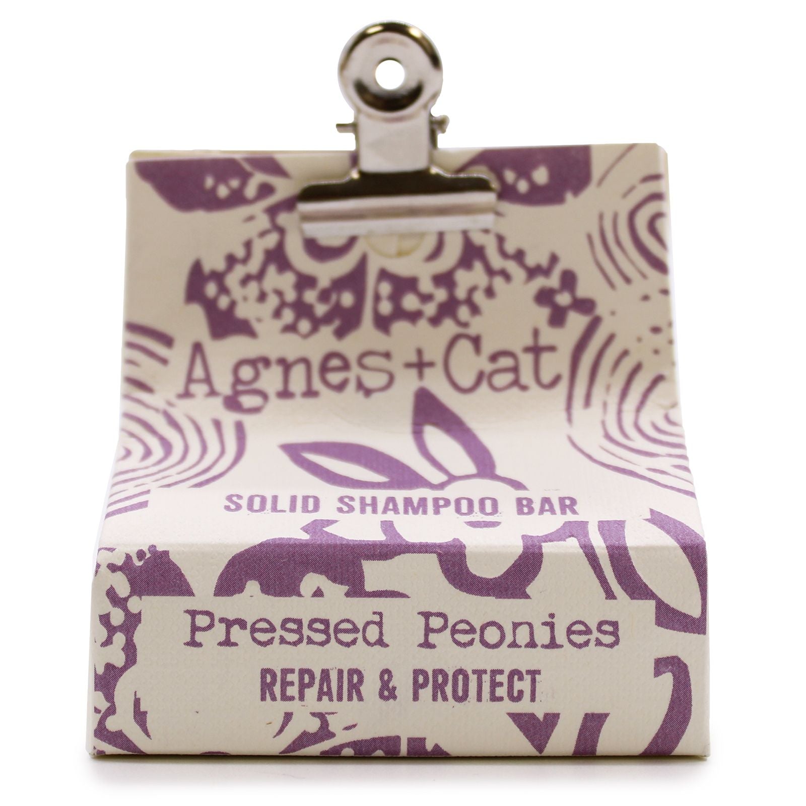 Agnes + Cat Pressed Peonies Solid Shampoo for Healthy and Shiny Hair