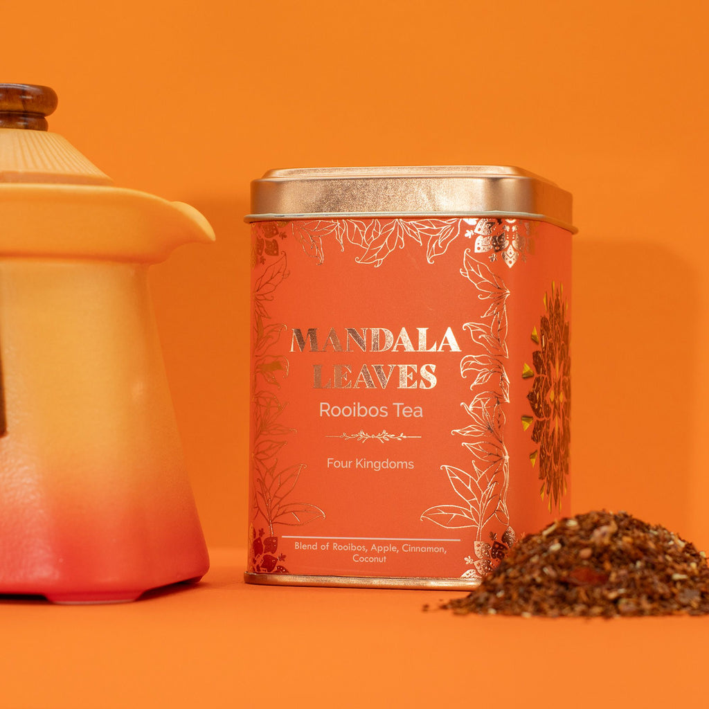 50g Four Kingdoms Rooibos Tea for a Smooth and Comforting Sip