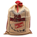 25th December Jute Sack for Storing Christmas Presents Safely