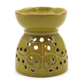 Tree of Life Oil Burner Lime for Fragrance and Home Decoration