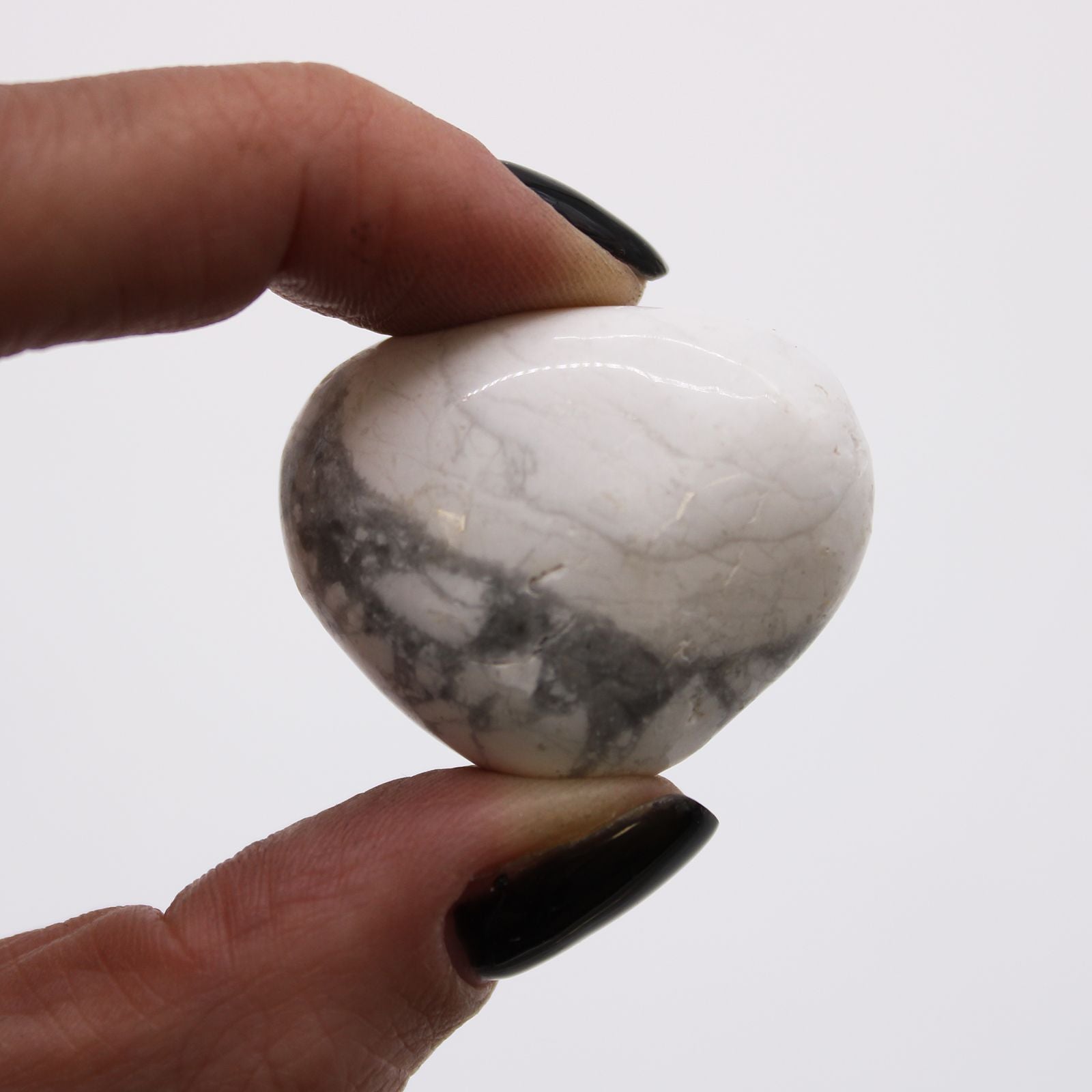 Medium African Tumble Stones Featuring White Howlite and Magnesite