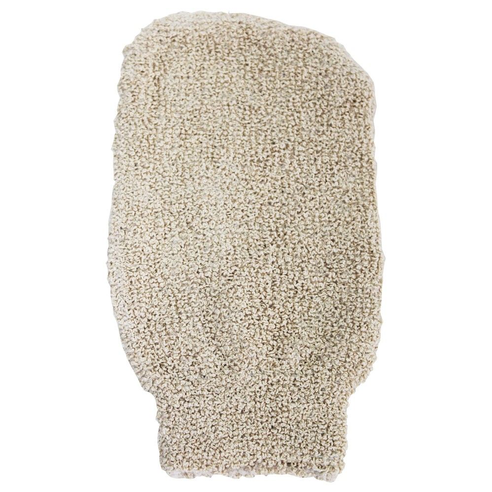 Snug Jute Mix Mitt Cream for Exfoliating Bathing Routine