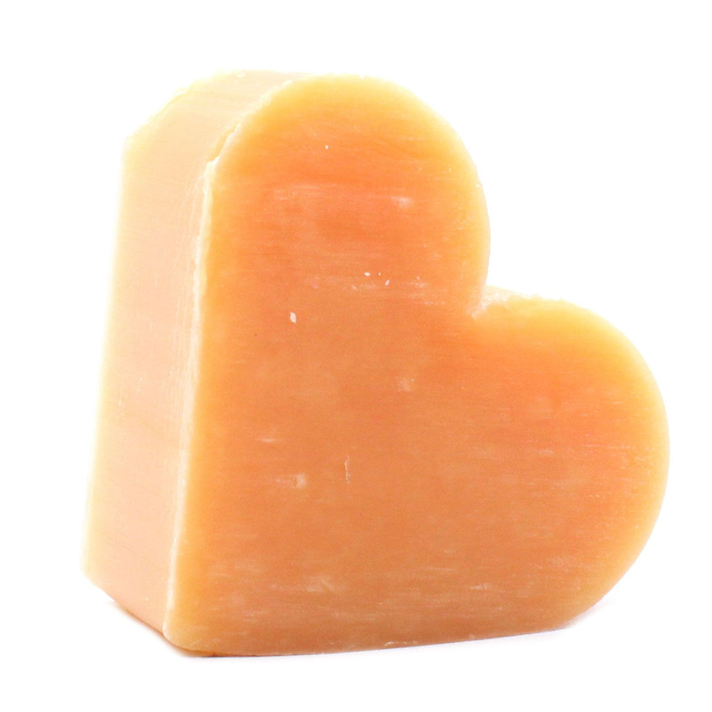 Heart Guest Soap Orange and Warm Ginger for a Charming Bathroom