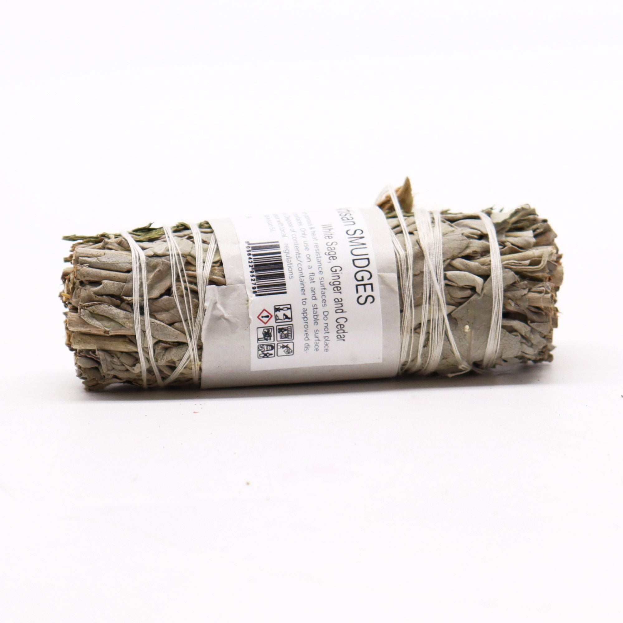 Smudge Stick White Sage Ginger and Cedar for Cleansing Rituals