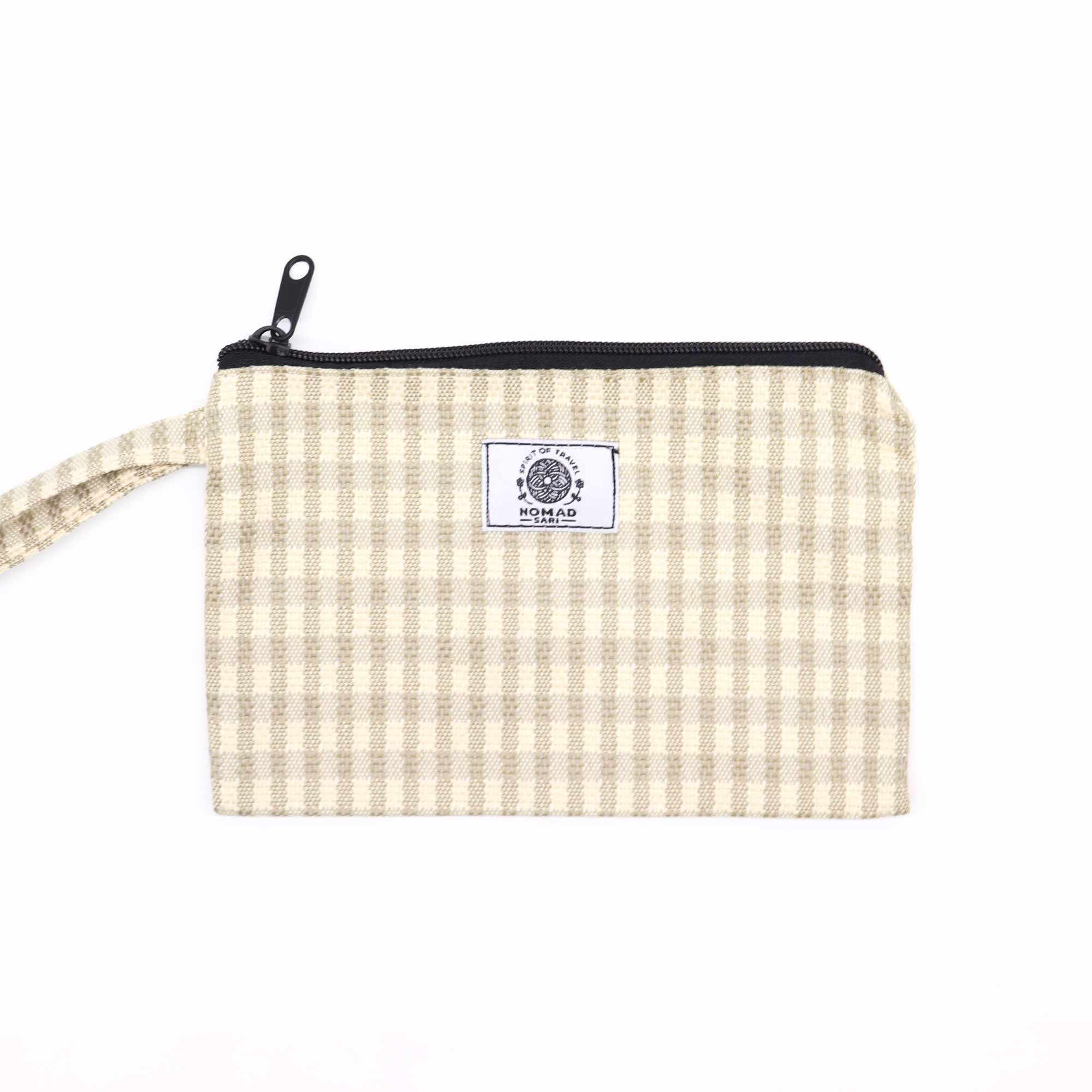 Soft Natural Handy Gift Pouches with Loop in Assorted Materials