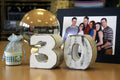 Wooden Birthday Number Candle Holder No.3 for Celebrations