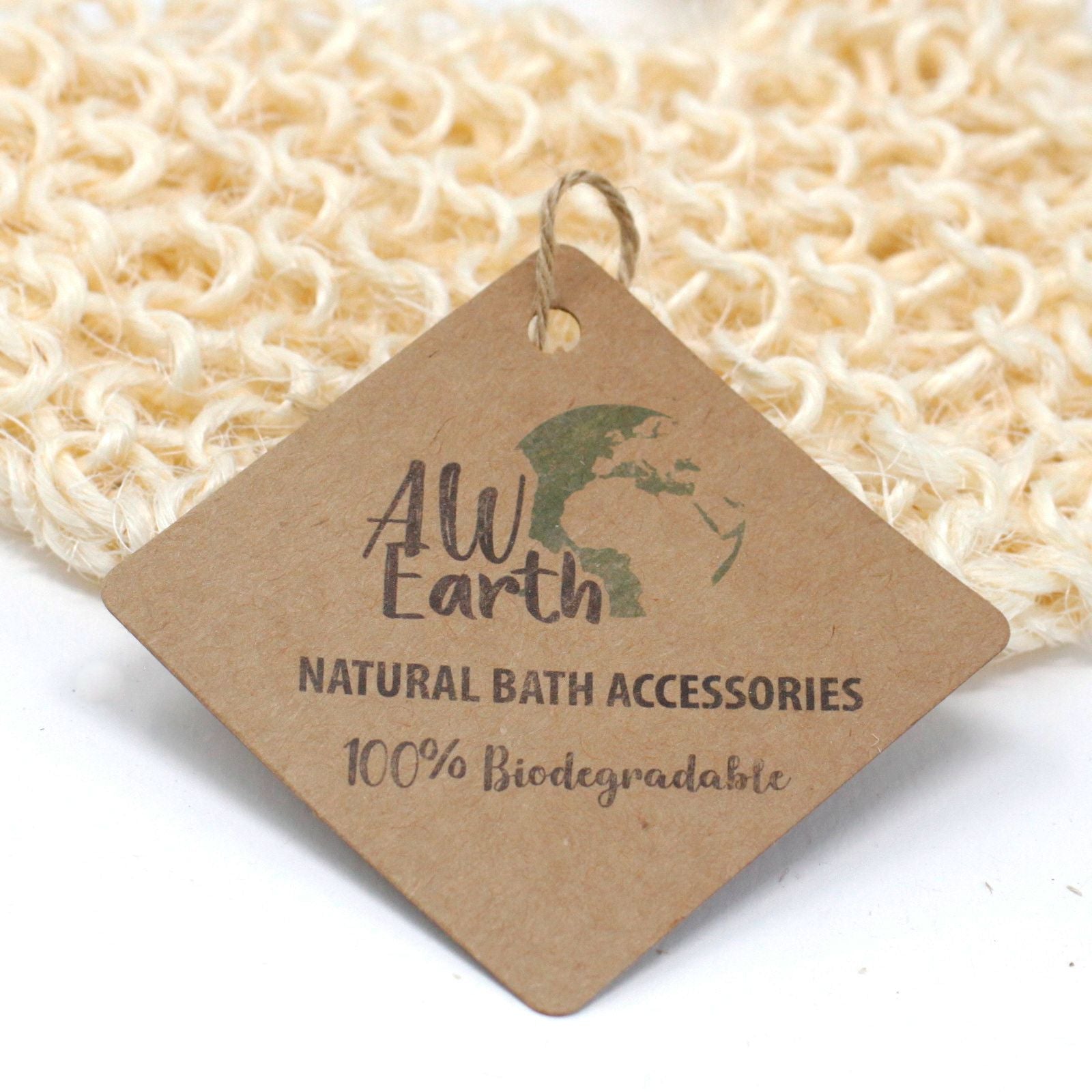 Sisal Sponge and Scrub Exfoliating Glove for Smooth Skin Care