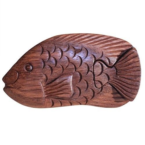 Bali Magic Box Fat Fish Puzzle Box for Unique Gift Ideas and Fun