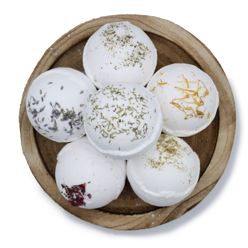 Skin Revive Himalayan Salt Bath Bomb with Geranium and Grapefruit