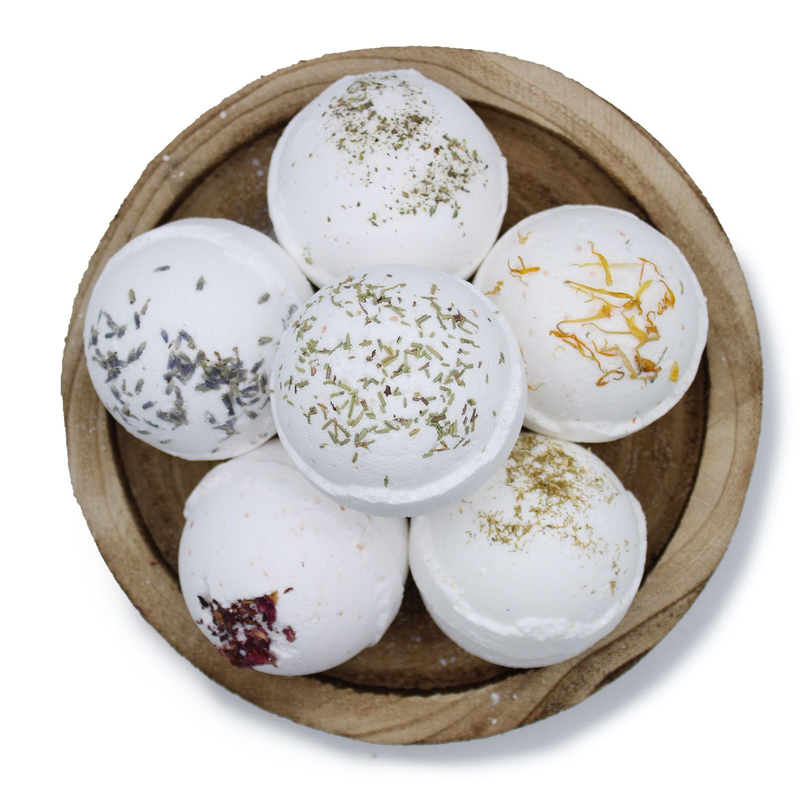 Clarity Himalayan Salt Bath Bomb with Rosemary and Clary Sage
