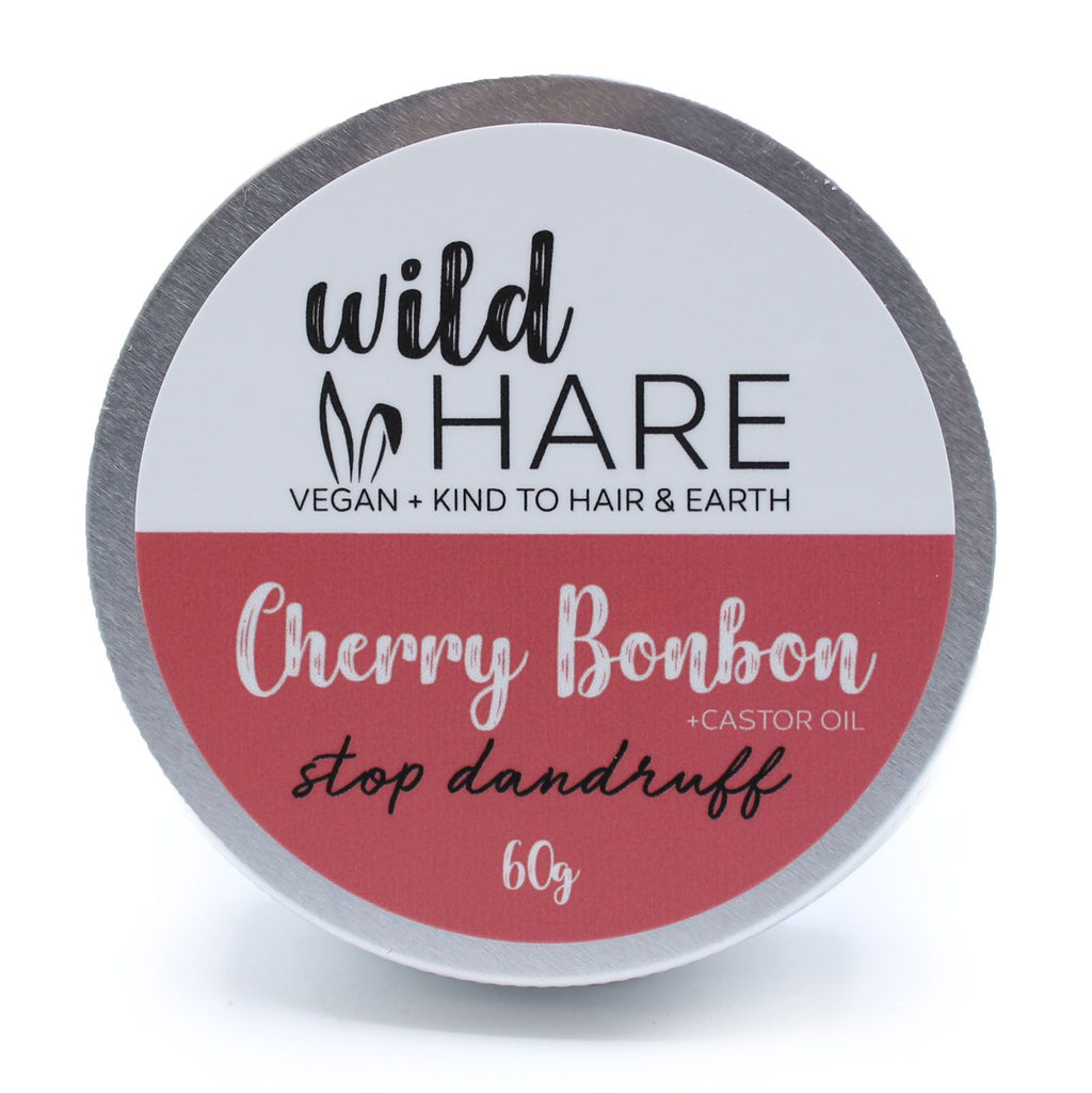 Wild Hare Solid Shampoo 60g Cherry Bonbon for Eco Friendly Hair