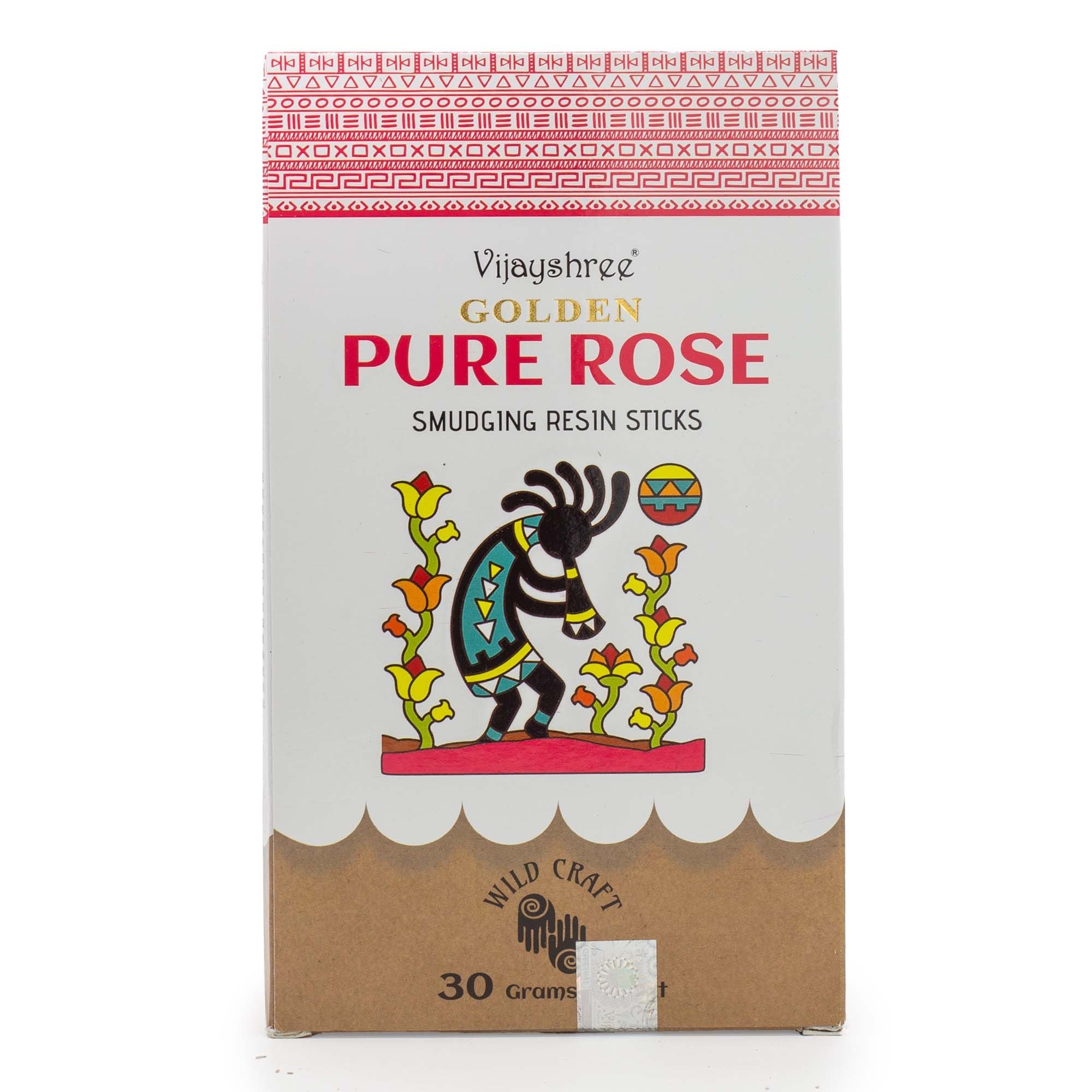 Golden Pure Rose Smudging Resin Sticks Pack of 30g for Aromatic Use