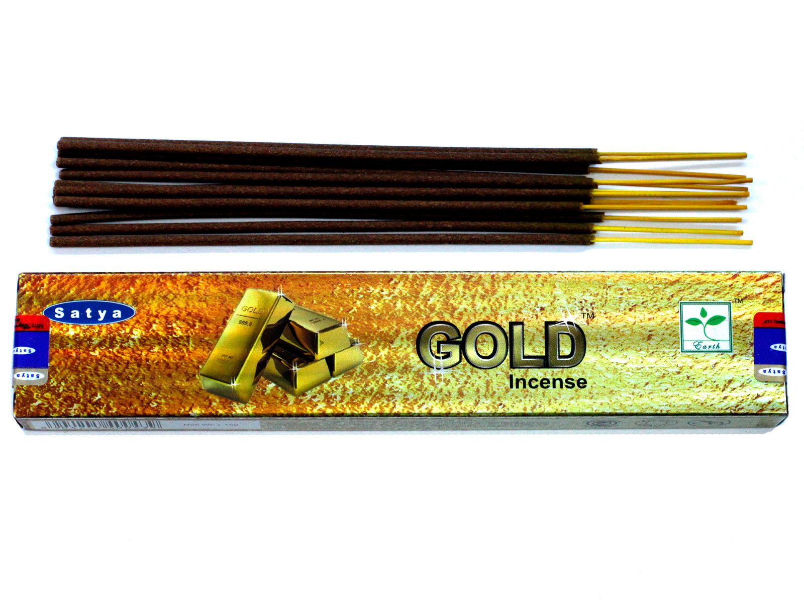 Satya Incense Sticks 15gm Gold for Bright and Energising Aroma