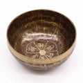Tibetan Healing Engraved Bowl 16cm Mantra for Meditation Use