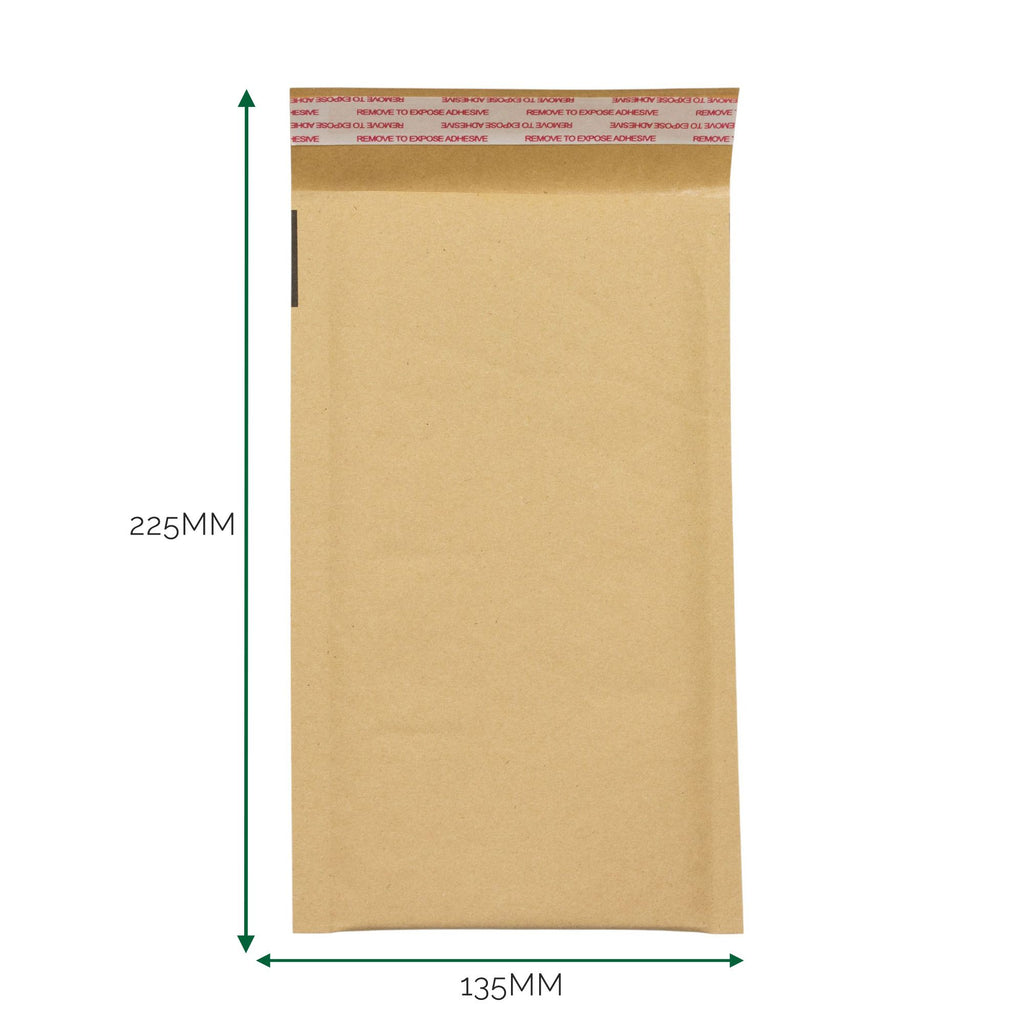 Kraft Padded Bubble Envelope for Secure Postage and Shipping