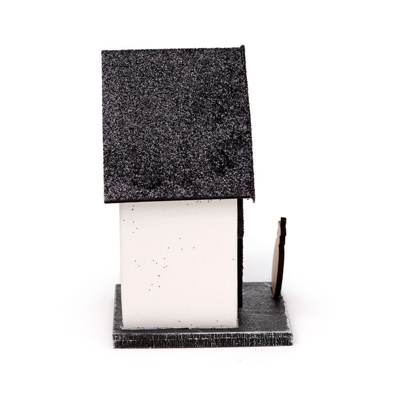 Spooky Spider House Halloween LED Decoration for Creepy Displays