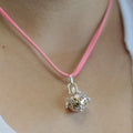 Silver Angel Bell Guardian 16mm Charm for Heartfelt Gifting