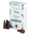 Plant Based Backflow Incense Cones Jasmine Tea for Home Fragrance